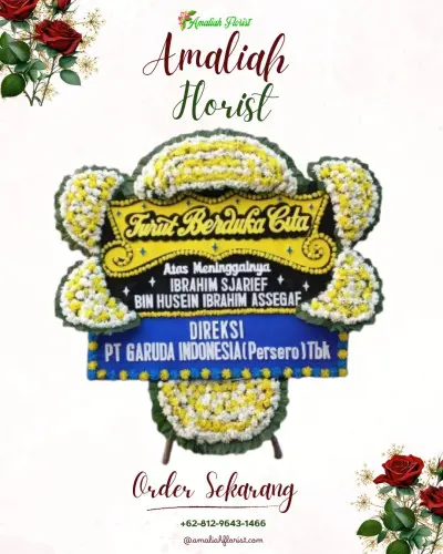 Papan Bunga Duka di Kanangasari